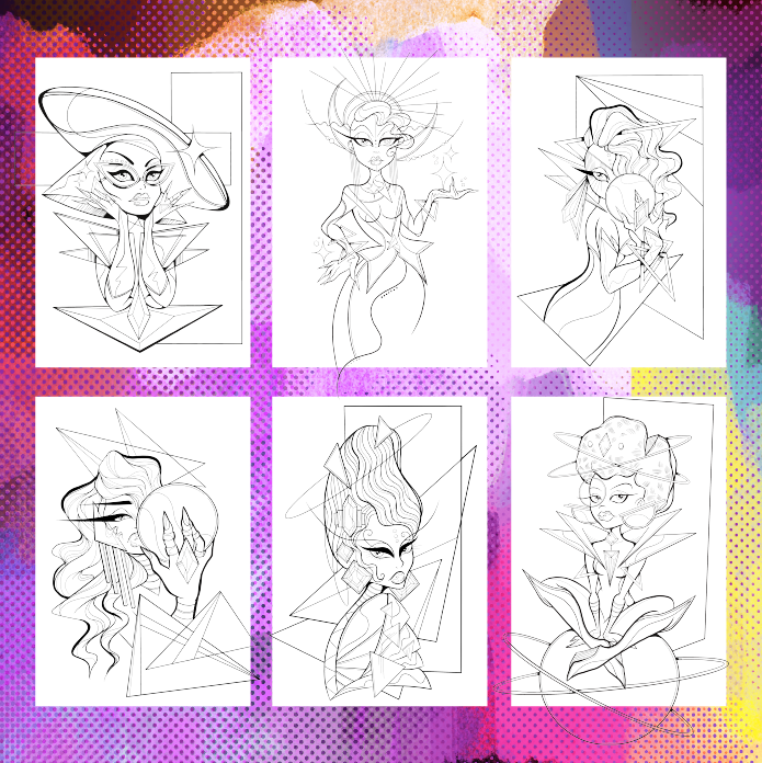 Coloring Book | Lunisoleil