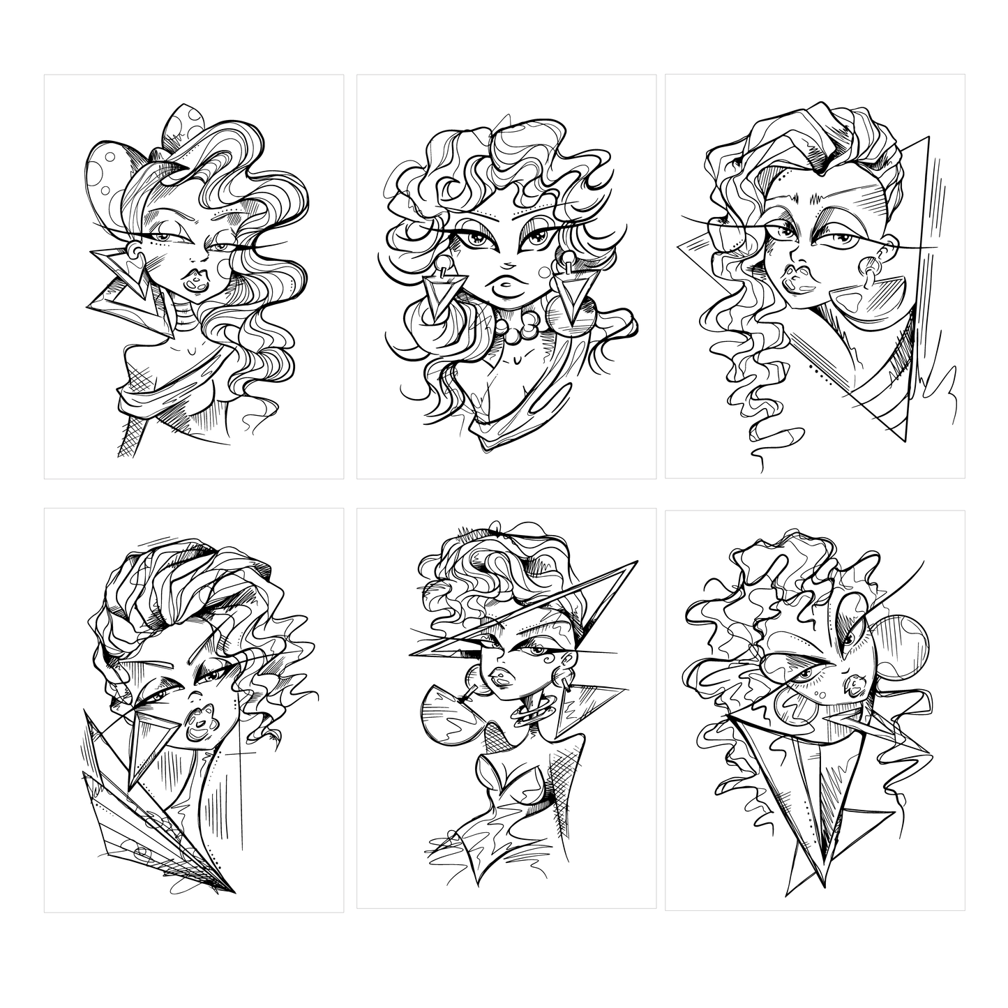 Coloring Book Bundle | Aesthetika Synthetika