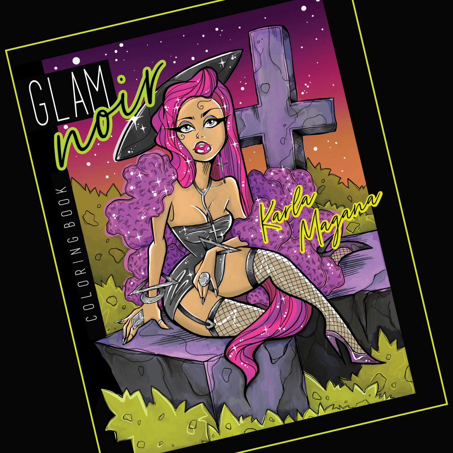 Coloring Book Bundle | Glam Noir