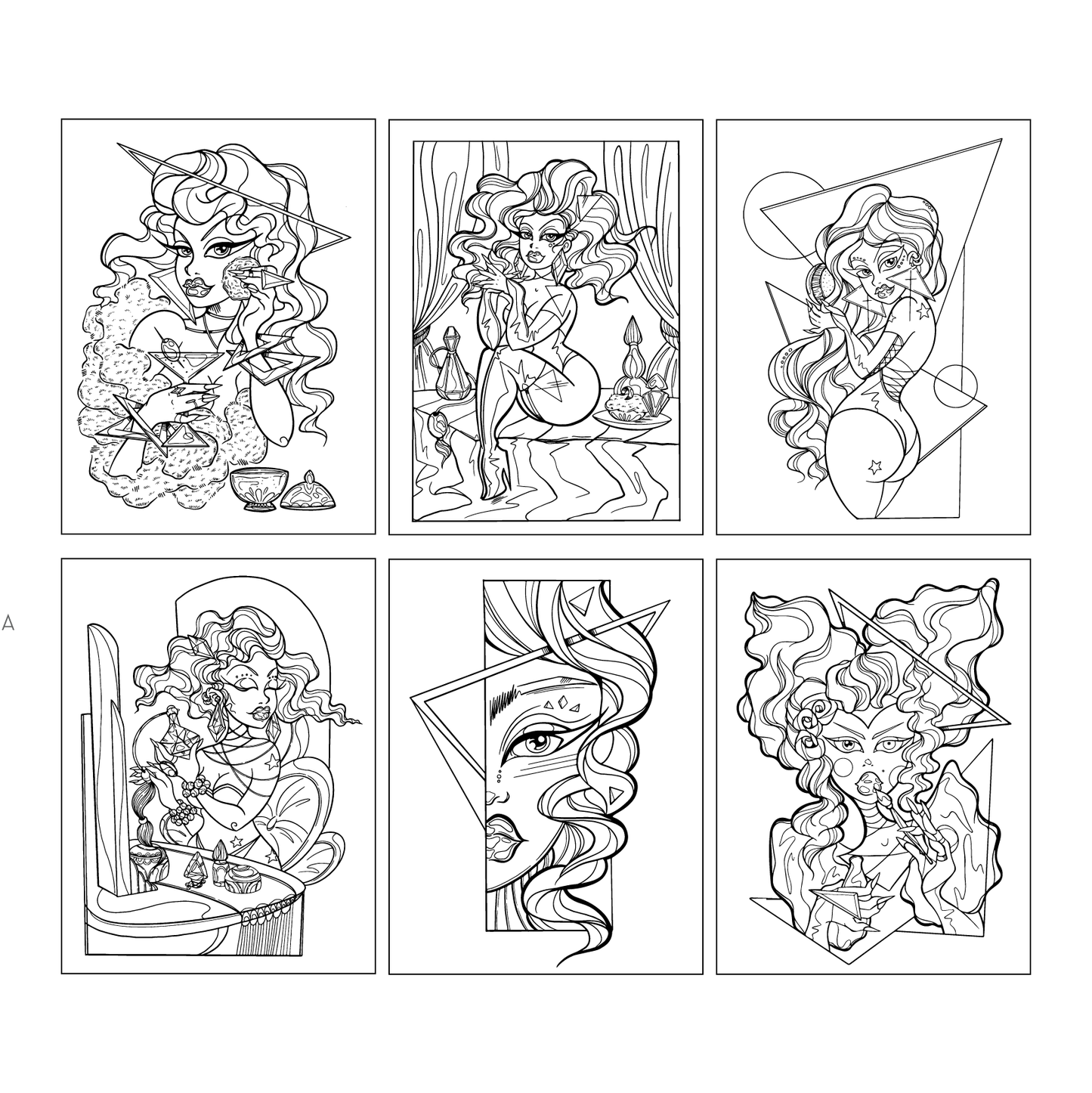 Coloring Book Bundle | Kosmetika