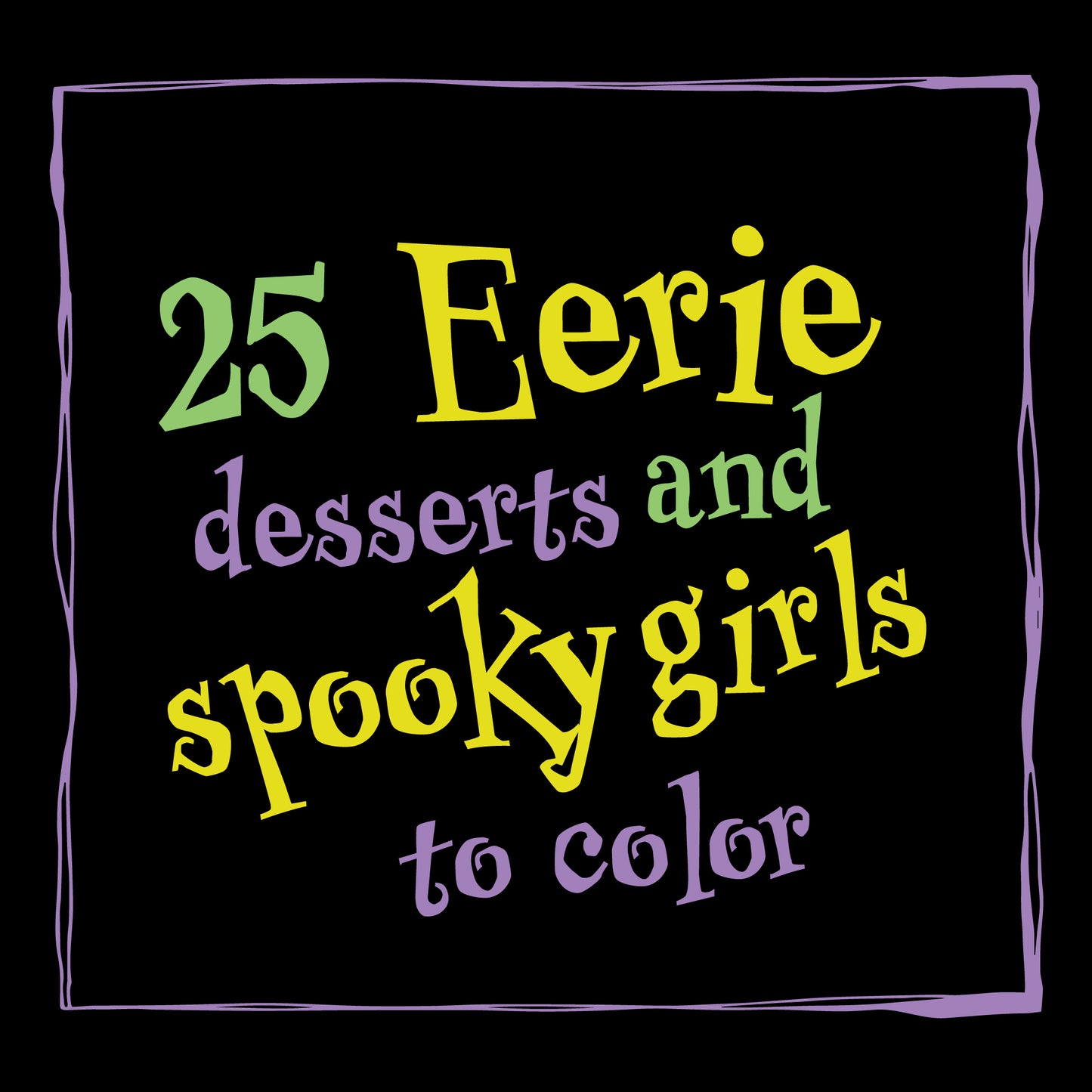 Coloring Book Bundle | Eerie Patisserie