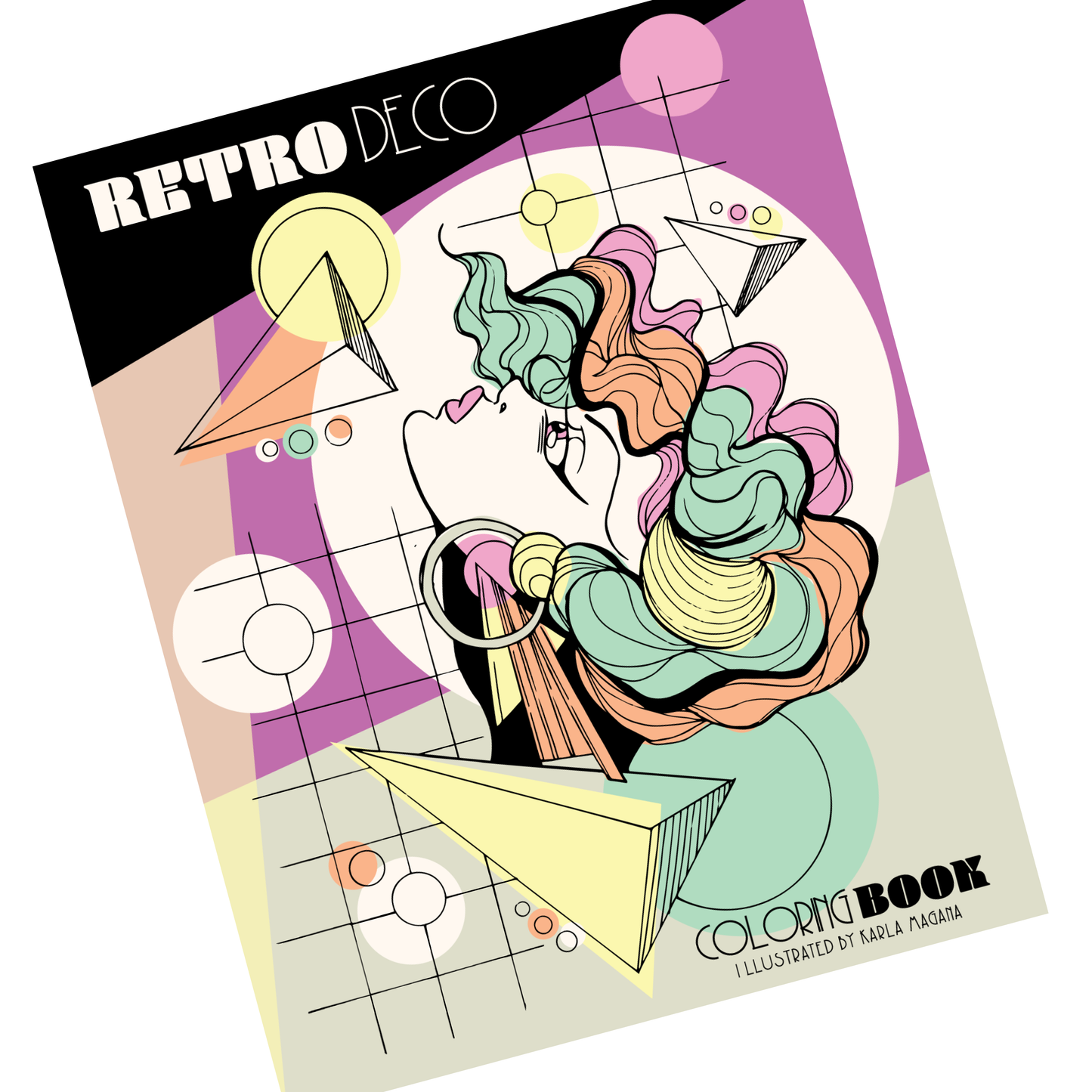 Coloring Book Bundle | Retro Deco