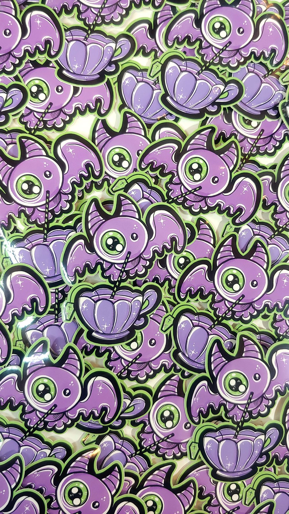 Feelin' Bat Tea  Sticker