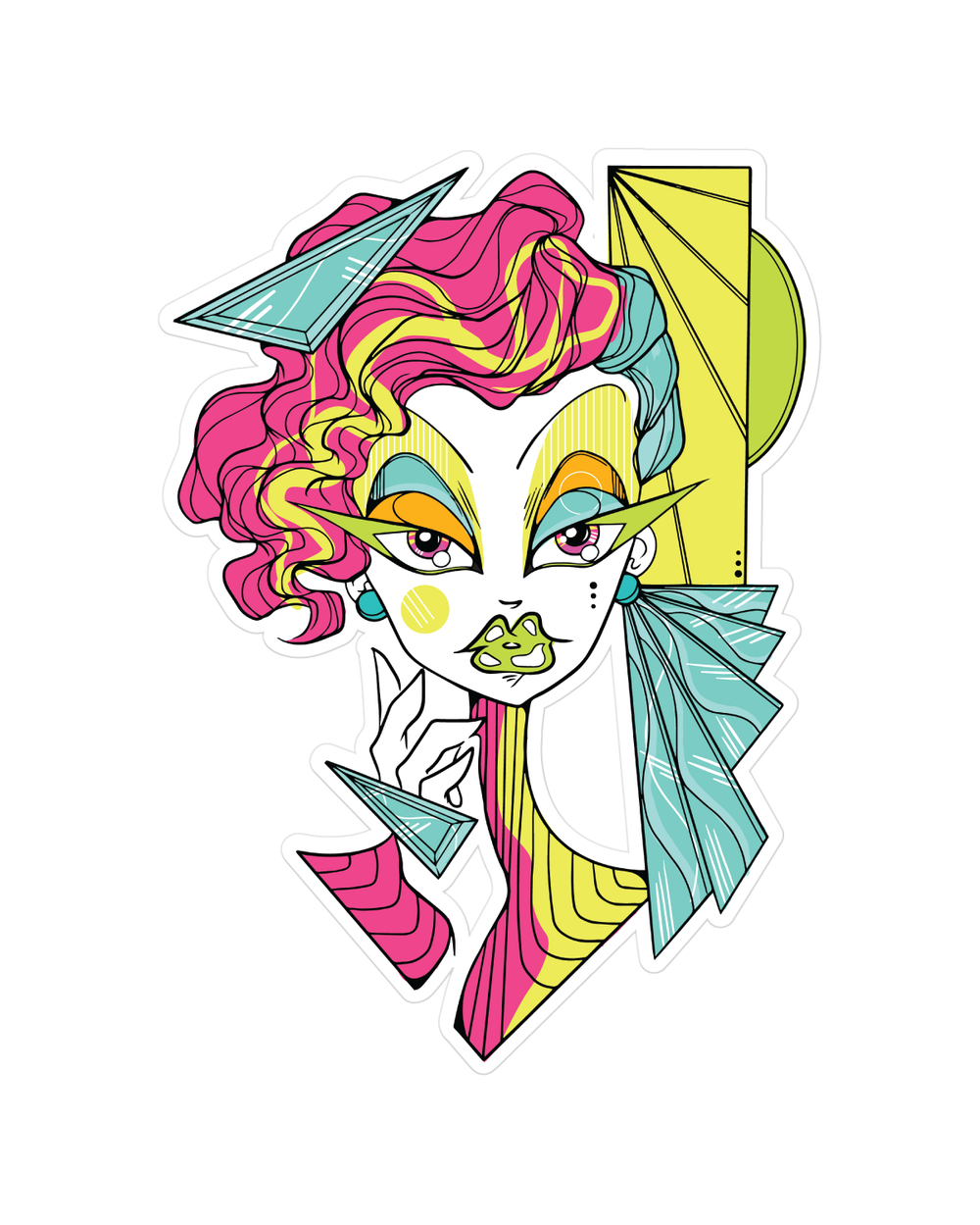 Deco Doll Sticker